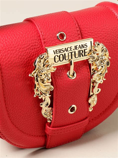 versace jeans red handbag|versace jeans couture bags usa.